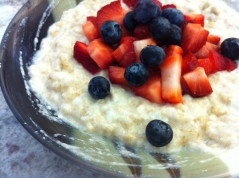 Oatmeal Yogurt Pudding